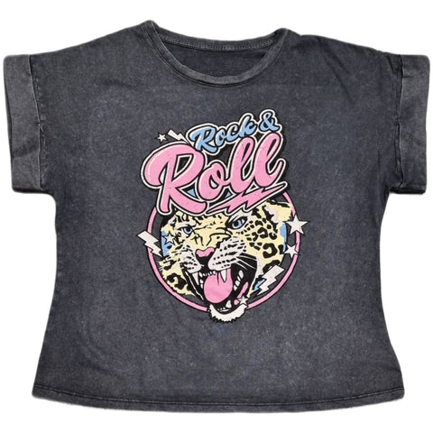 T-Shirt Tiger Rock & Roll