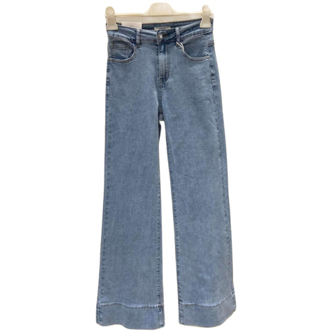 Jeans Wide-Leg con ampio Orlo