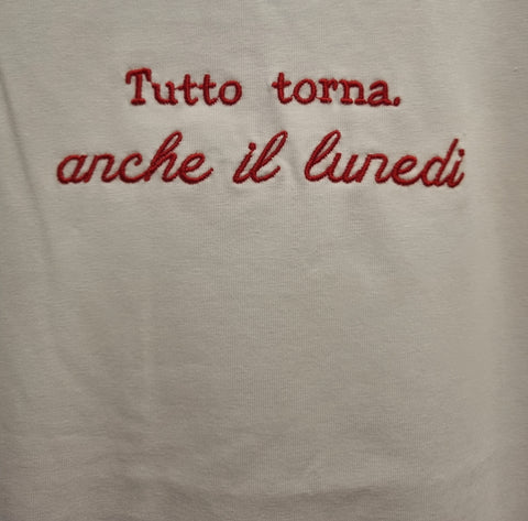 T-Shirt con Scritte