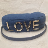 Borsa a Mano Love Denim