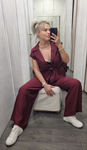 Coordinato Gilet + Pantalone in Viscosa Cotta