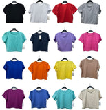 T-Shirt Crop Cotone