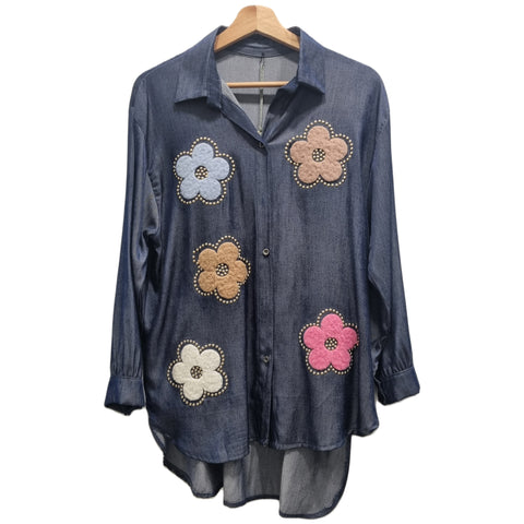 Camicia Flowers