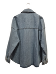 Giacca Camicia in Denim