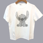 T-Shirt Stich con Brillantini