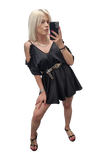 Jumpsuit con Spalla Scoperta