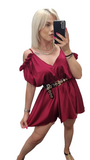 Jumpsuit con Spalla Scoperta