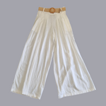 Pantalone Palazzo misto Lino e Viscosa