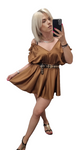 Jumpsuit con Spalla Scoperta
