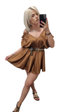 Jumpsuit con Spalla Scoperta