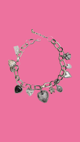 Collana Multi Charm
