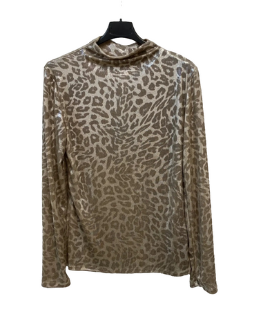 Maglia a Lupetto Fantasia Animalier