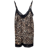 Top fantasia Animalier con Pizzo