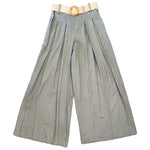 Pantalone Palazzo misto Lino e Viscosa
