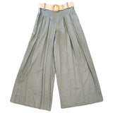 Pantalone Palazzo misto Lino e Viscosa