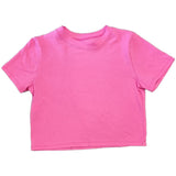 T-Shirt Crop Cotone
