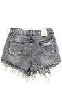 Shorts Denim Grigio
