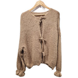 Cardigan con Fiocchi