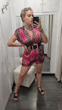 Tutina in Satin Fantasia Animalier