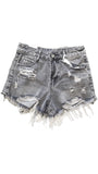 Shorts Denim Grigio