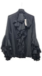 Camicia con Volant 100% Cotone