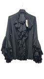 Camicia con Volant 100% Cotone