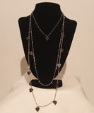 Collana Lunga con Cuori