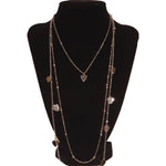 Collana Lunga con Cuori