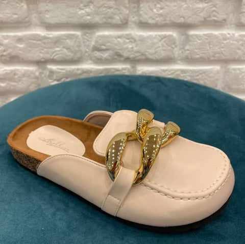 Sabot con Catena Nude