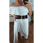 Vestito con Volant