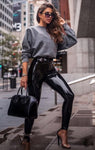 Leggins Foderato Vinile