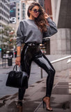 Leggins Foderato Vinile